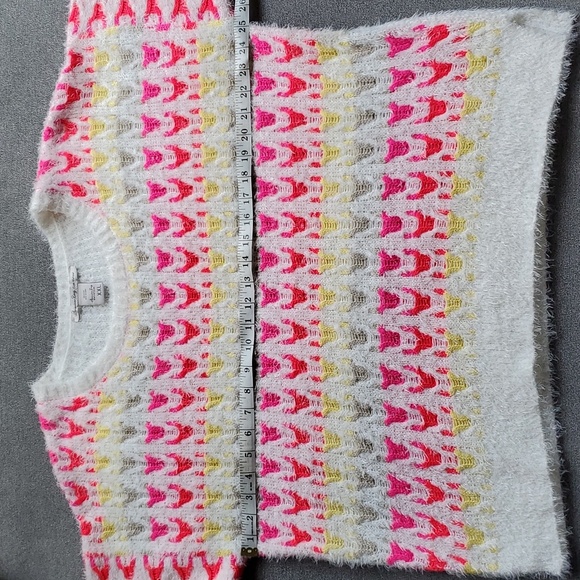 AMERICAN RAG Colorful Plaited Soft Fuzzy Pullover Sweater SIZE: XXL - Picture 8 of 12